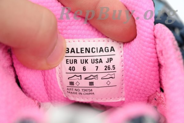 Balenciaga 3XL Sneaker Grey Blue 734734 W3XL5 1245 - 图片 6