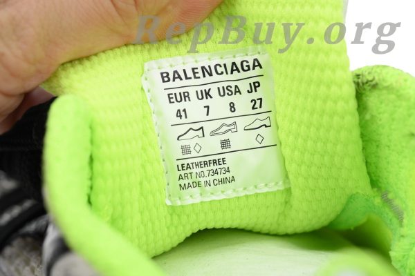 Balenciaga 3XL Sneaker Grey Green 734734 W3XL5 9031 - 图片 6