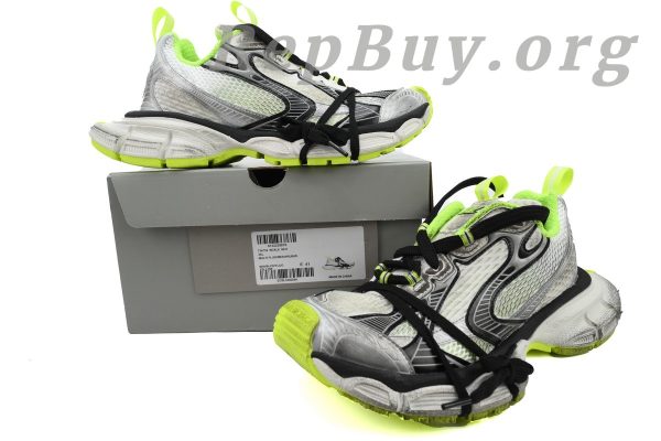 Balenciaga 3XL Sneaker Grey Green 734734 W3XL5 9031 - 图片 10