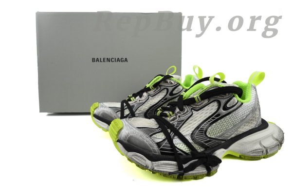 Balenciaga 3XL Sneaker Grey Green 734734 W3XL5 9031 - 图片 11