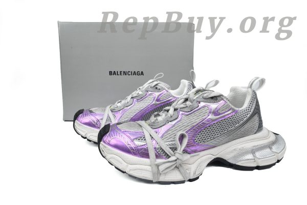 Balenciaga 3XL Sneaker Purple Silver 734734 W3XL5 1259 - 图片 11