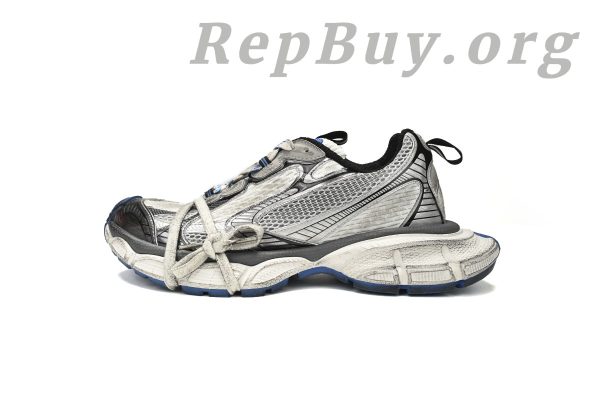 Balenciaga 3XL Sneaker White Blue 734731 W3XL5 1214
