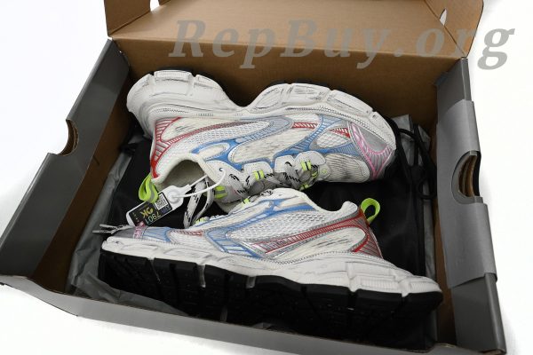 Balenciaga 3XL Sneaker White Multicolor 734734W3XL5 9645 - Image 12
