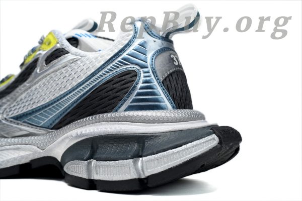 Balenciaga 3XL Sneaker White Silver Black Blue 734731 W3XL5 9047 - 图片 9