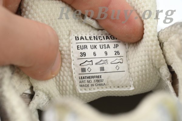 Balenciaga 3XL Sneaker Worn-Out - Brown Grey 778698 W3XLL 9191 - 图片 6