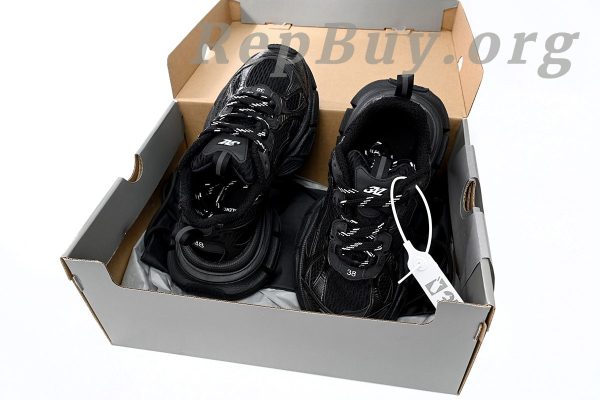 Balenciaga 3XL Sneaker All Black 734733 W2RC6 0203 - 图片 16