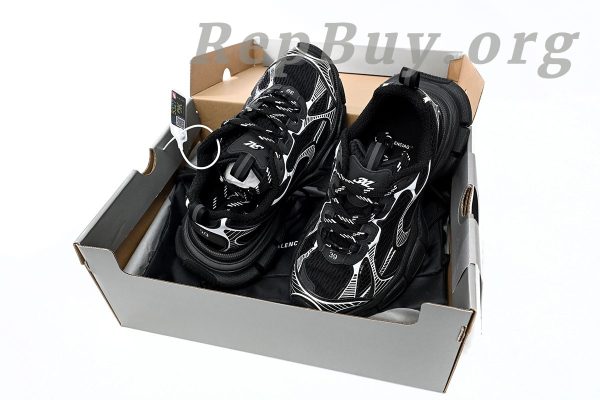 Balenciaga 3XL Black And White 542228 W2RB8 0102 - 图片 16