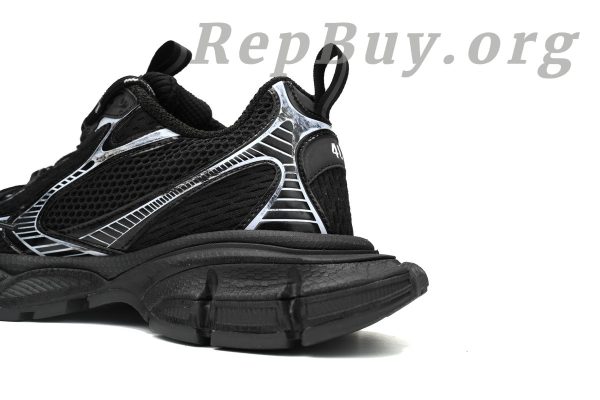 Balenciaga 3XL Sneaker Black And White 542228 W2RB8 1090 - 图片 5
