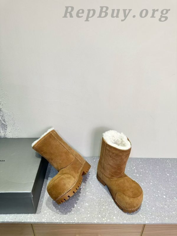 Balenciaga Brown Alaska Low Boot PB 241028 - 图片 4