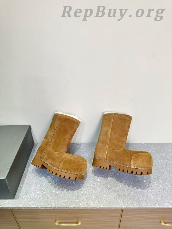 Balenciaga Brown Alaska Low Boot PB 241028 - 图片 6