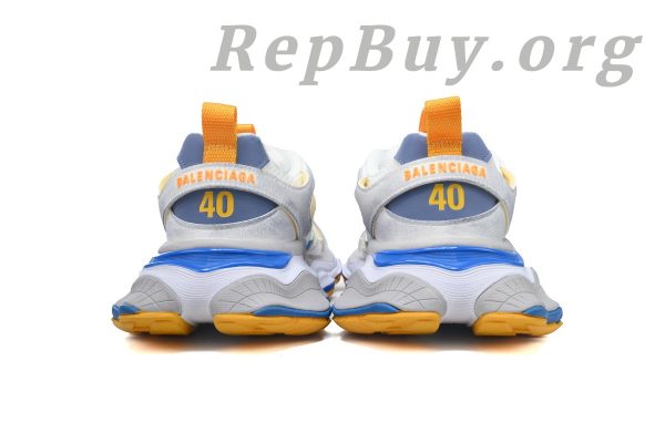 Balenciaga Cargo Sneaker White/Grey/Orange/Blue 785754 W2MV1 9174 - 图片 3