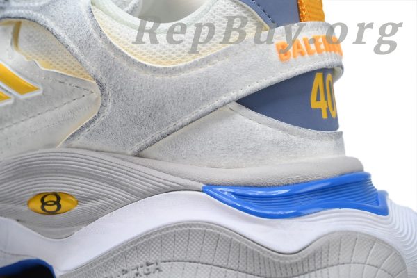 Balenciaga Cargo Sneaker White/Grey/Orange/Blue 785754 W2MV1 9174 - 图片 5