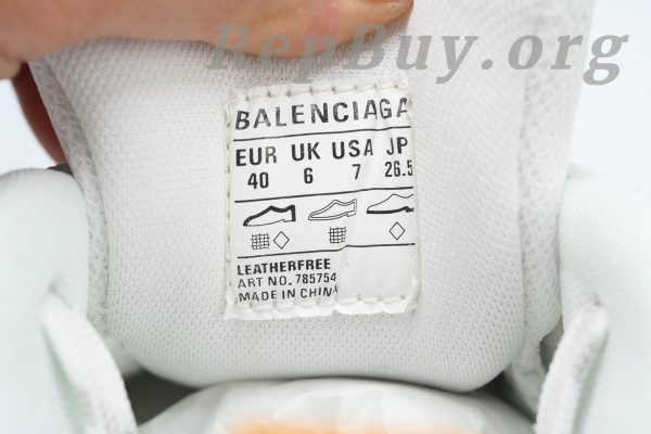Balenciaga Cargo Sneaker White/Grey/Orange/Blue 785754 W2MV1 9174 - 图片 6