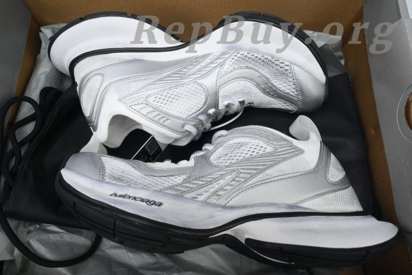 Balenciaga Circutt Sneaker Worn Out White Silver WFLGY 9100 - 图片 12