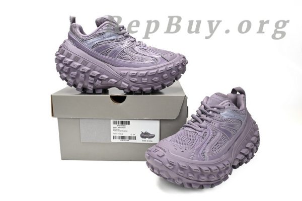 Balenciaga Defender Black Purple 685611 W2RAM 5500, high quality replica Balenciaga shoes, best replica Balenciaga Defender, 1:1 copy Balenciaga sneakers, top quality fake Balenciaga, luxury replica shoes, perfect clone Balenciaga Defender, premium imitation footwear