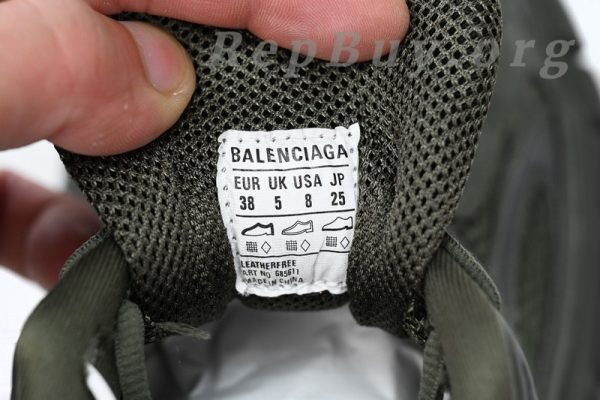 Balenciaga Defender Blackish Green 685611 W2RA6 3000 - 图片 9