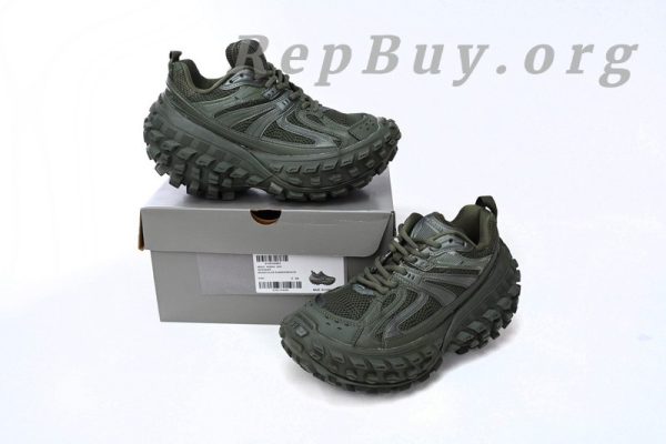 Balenciaga Defender Blackish Green 685611 W2RA6 3000 - 图片 13
