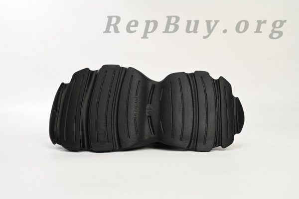Balenciaga HD Mule Black Rubber 735249W3CES1000 - 图片 4