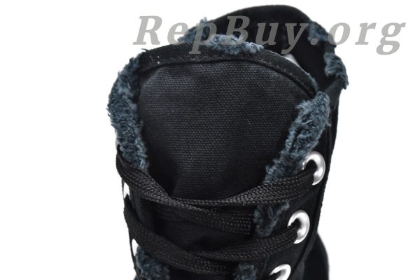 Balenciaga Paris High Top Black 688752W3RC11090 - 图片 12