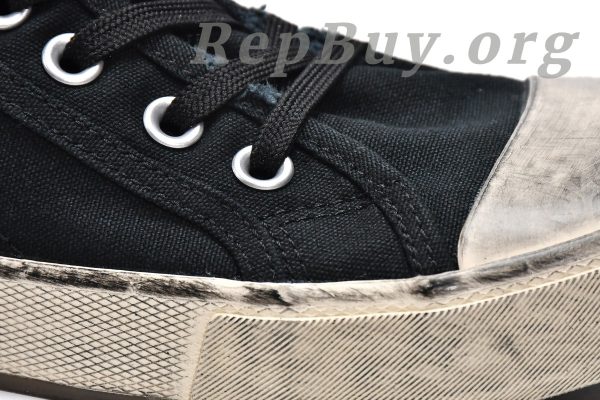 Balenciaga Paris High Top Black 688752W3RC11090 - 图片 11