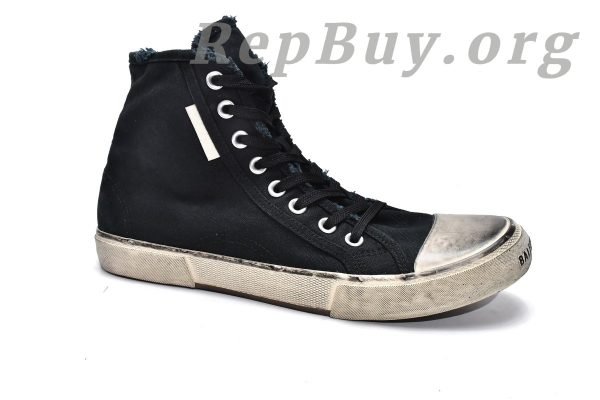 Balenciaga Paris High Top Black 688752W3RC11090 - 图片 10