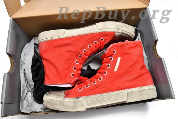 Balenciaga Paris High Top Red (W) 688756W3RC16090 - 图片 2