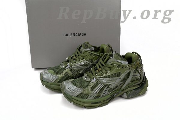 Balenciaga Runner Army Green 677402 W1RN3 2025 - 图片 14