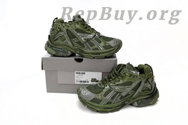 Balenciaga Runner Army Green 677402 W1RN3 2025 - 图片 15