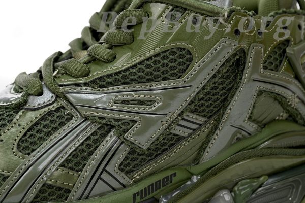 Balenciaga Runner Army Green 677402 W1RN3 2025 - 图片 10