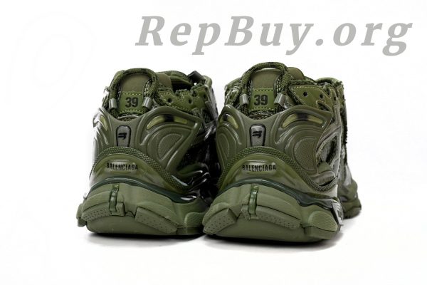 Balenciaga Runner Army Green 677402 W1RN3 2025 - 图片 3