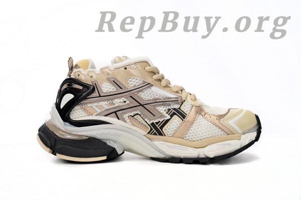 Balenciaga Runner Beige Black White 677403 W3RB3 9891 - 图片 2