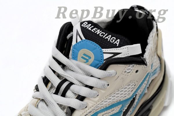 Balenciaga Runner Beige Grey Blue 677402 W5RH6 0312 - 图片 10