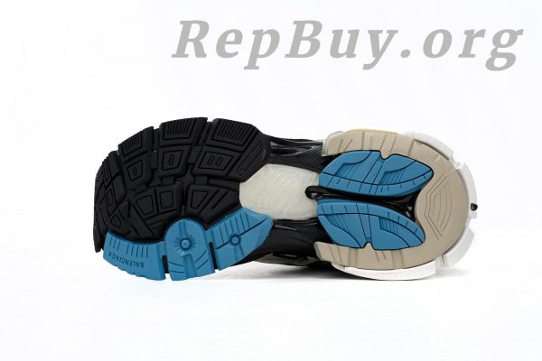 Balenciaga Runner Beige Grey Blue 677402 W5RH6 0312 - 图片 3
