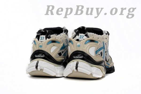 Balenciaga Runner Beige Grey Blue 677402 W5RH6 0312 - 图片 4