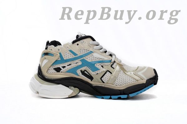 Balenciaga Runner Beige Grey Blue 677402 W5RH6 0312 - 图片 2