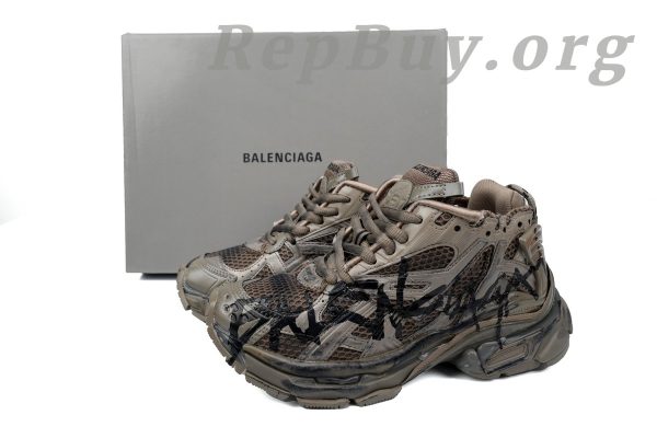 Balenciaga Runner Black Brown 677402 W3RB2 2010 - 图片 11