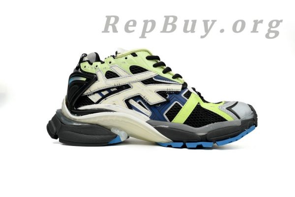 Balenciaga Runner Black Green - 图片 2
