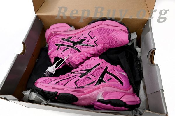 Balenciaga Runner Black Pink 677402 W3RB2 5510 - 图片 13