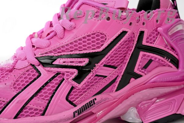 Balenciaga Runner Black Pink 677402 W3RB2 5510 - 图片 10