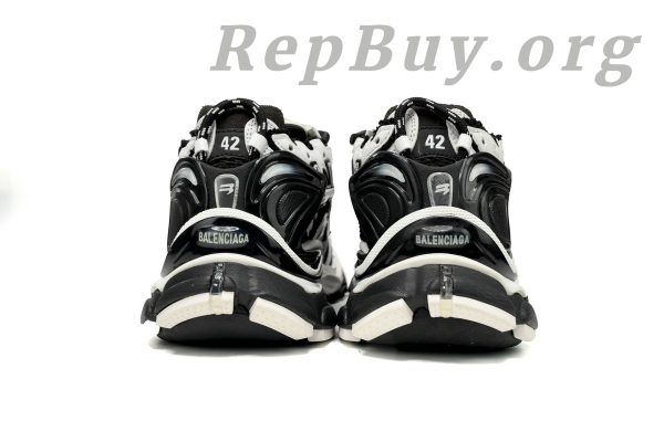 Balenciaga Runner Black White 677403W3RB29010 - 图片 3