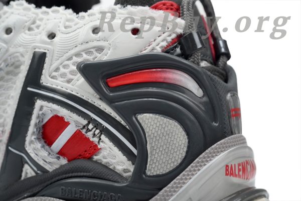 Balenciaga Runner Black White Red Neon Yellow 677402 W3RB2 9167 - 图片 9