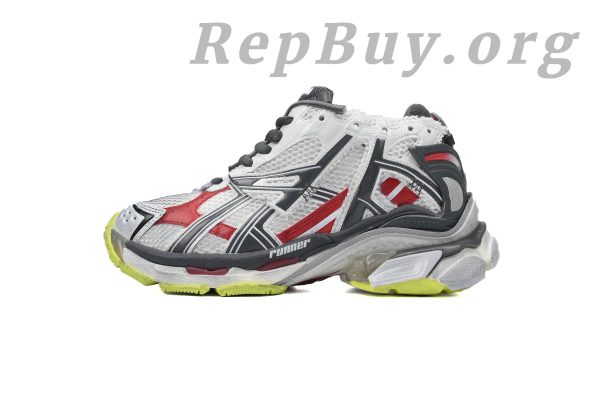 Balenciaga Runner Black White Red Neon Yellow 677402 W3RB2 9167