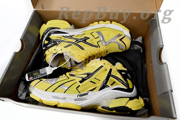 Balenciaga Runner Black Yellow 677402 W2RD3 0510 - 图片 13