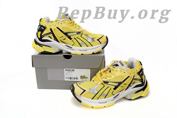 Balenciaga Runner Black Yellow 677402 W2RD3 0510 - 图片 15