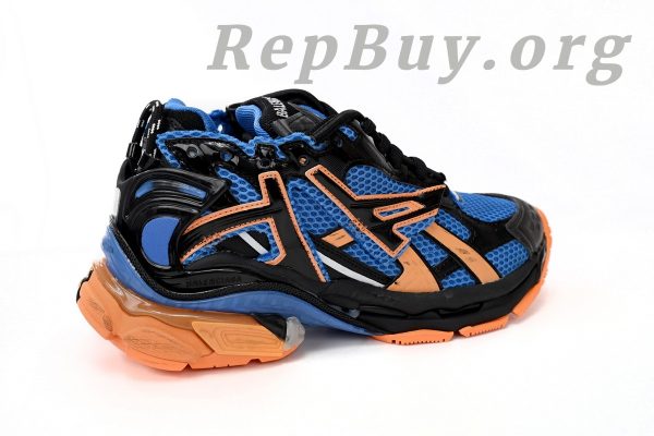 Balenciaga Runner Blue Orange Black 677402 W3RB2 1120 - 图片 9