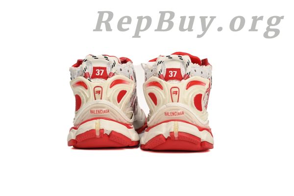 Balenciaga Runner Blue White Red 677402 W3RB2 9060 - 图片 4