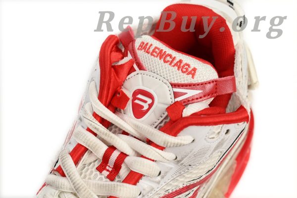 Balenciaga Runner Blue White Red 677402 W3RB2 9060 - 图片 9