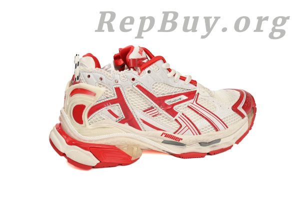 Balenciaga Runner Blue White Red 677402 W3RB2 9060 - 图片 10