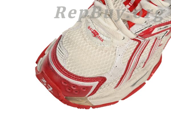 Balenciaga Runner Blue White Red 677402 W3RB2 9060 - 图片 12