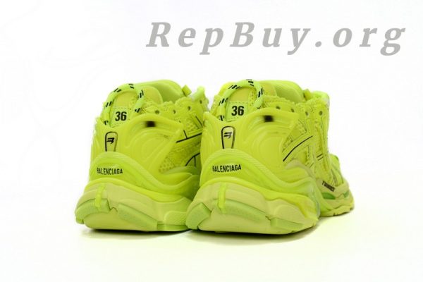 Balenciaga Runner Fluorescent Green 677402 W3RB4 7510 - 图片 4